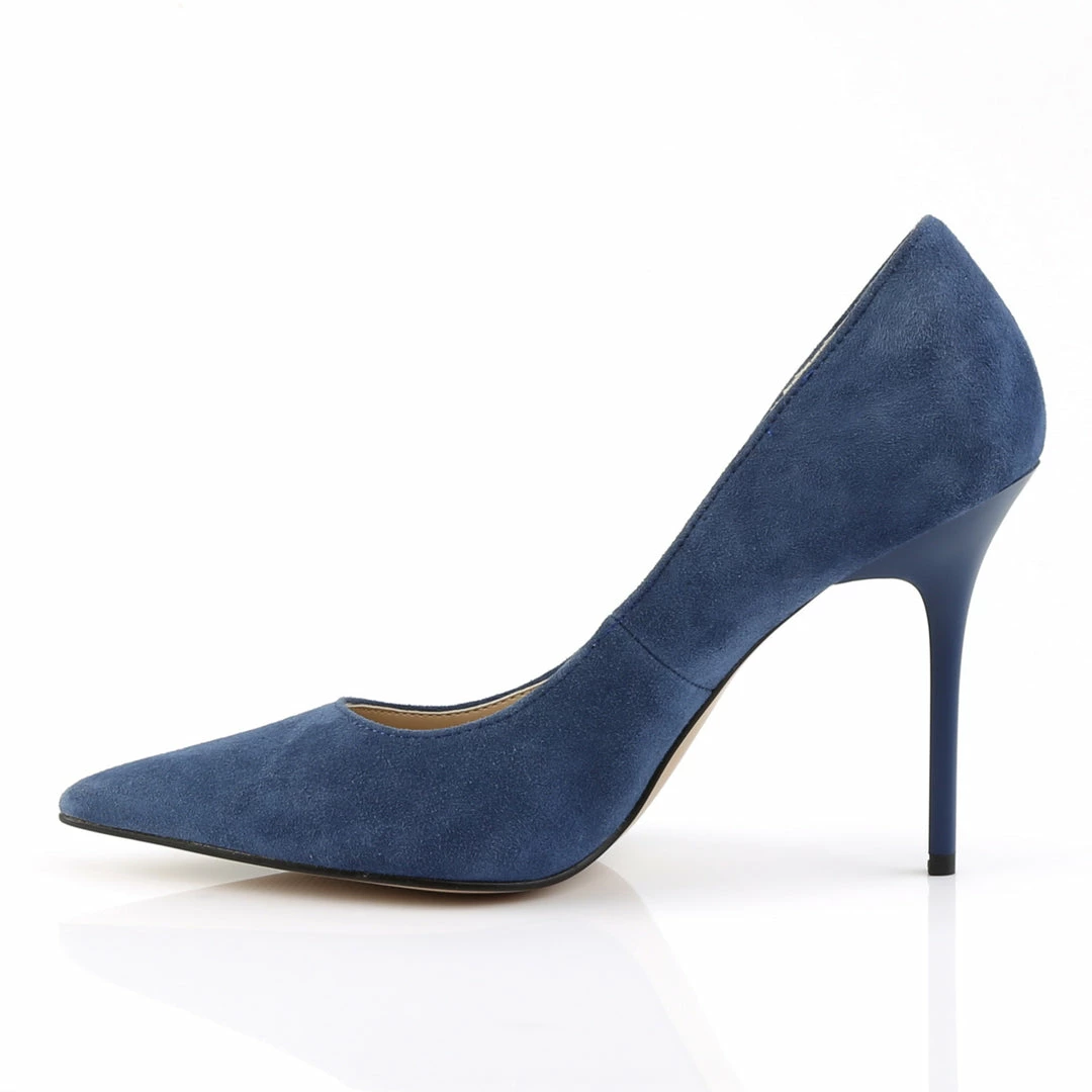 Pleaser Drag Queen CLASSIQUE-20 - Denim Suede 5 Pleaser Drag Queen CLASSIQUE-20 - Denim Suede