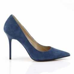 Pleaser Drag Queen CLASSIQUE-20 - Denim Suede 11 Pleaser Drag Queen CLASSIQUE-20 - Denim Suede