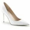 Pleaser CLASSIQUE-20 - Wht Pat 1 Pleaser CLASSIQUE-20 - Wht Pat