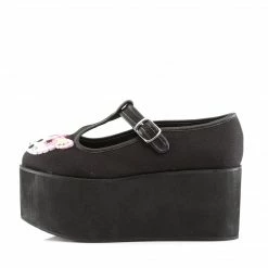 Demonia Punk & Goth CLICK-04-1 - Blk Canvas