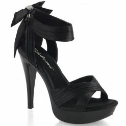 Fabulicious COCKTAIL-568 - Blk Satin/Blk Party & Prom