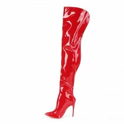 Pleaser COURTLY-3012 - Red Patent