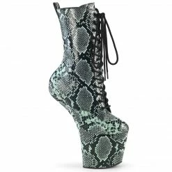 Pleaser CRAZE-1040SP - Mint Snake Print/Mint Snake Print