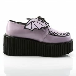Demonia CREEPER-205 - Lavender Vegan Leather