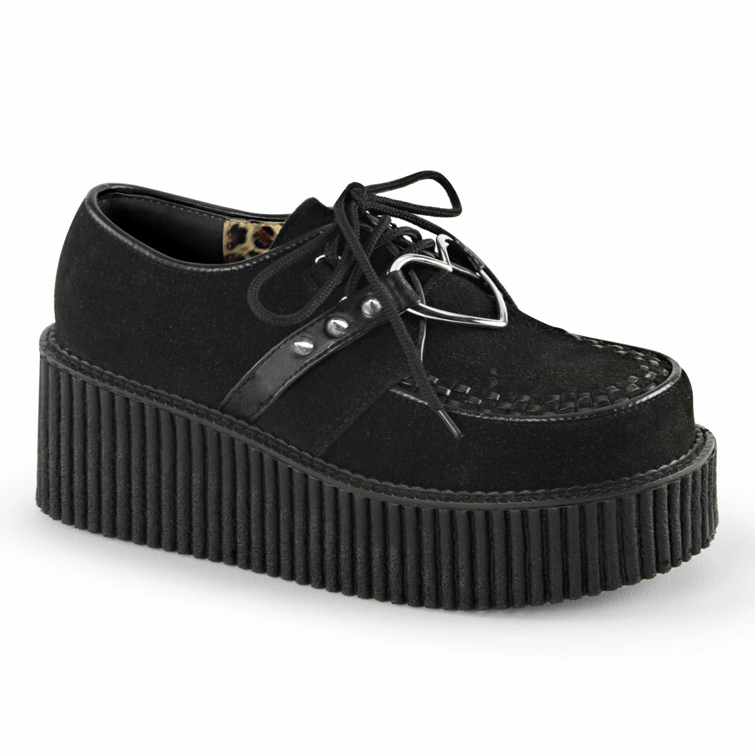 Demonia CREEPER-206 - Blk Vegan Suede-Vegan Leather Punk & Goth 3 Demonia CREEPER-206 - Blk Vegan Suede-Vegan Leather Punk & Goth