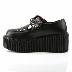 Demonia CREEPER-215 - Blk Vegan Leather