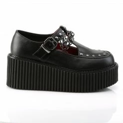 Demonia CREEPER-215 - Blk Vegan Leather