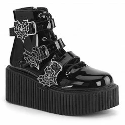 Demonia CREEPER-260 - Blk Pat Punk & Goth