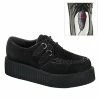 Demonia CREEPER-402S - Blk Suede