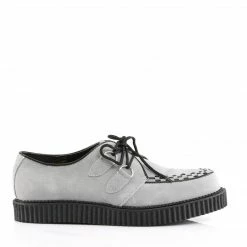 Demonia CREEPER-602S - Grey Suede