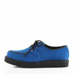 Demonia CREEPER-602S - Royal Blue Suede