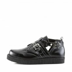 Demonia Punk & Goth CREEPER-615 - Blk Leather