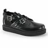 Demonia Punk & Goth CREEPER-615 - Blk Leather 2 Demonia Punk & Goth CREEPER-615 - Blk Leather