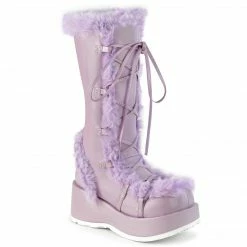Demonia Punk & Goth CUBBY-311 - Lavender Vegan Leather