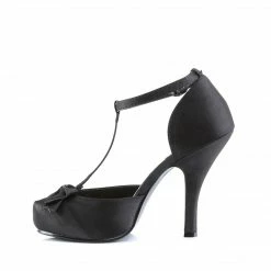 Pin Up Couture CUTIEPIE-12 - Blk Satin