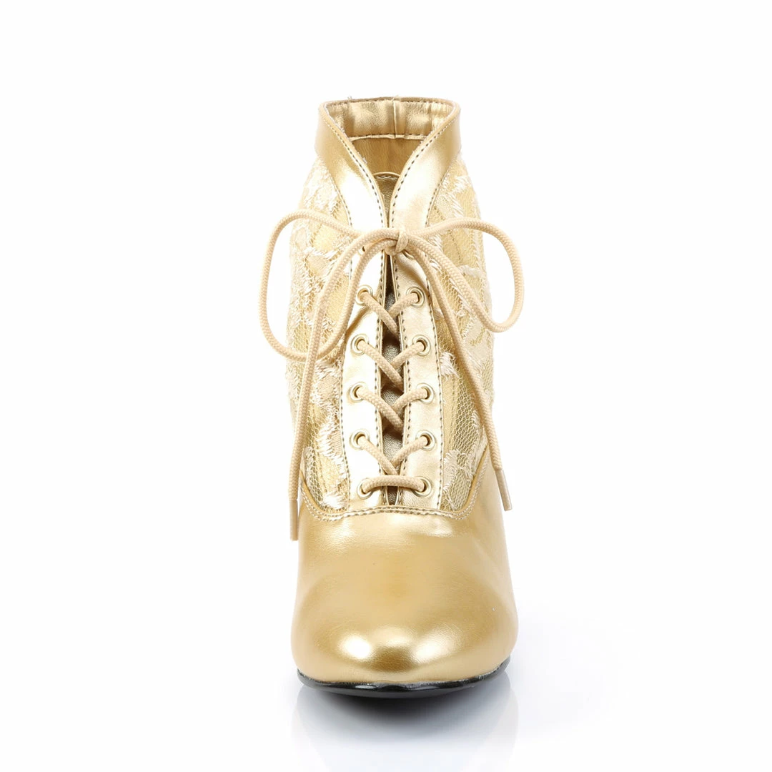 Funtasma DAME-05 - Gold Pu-Lace 4 Funtasma DAME-05 - Gold Pu-Lace