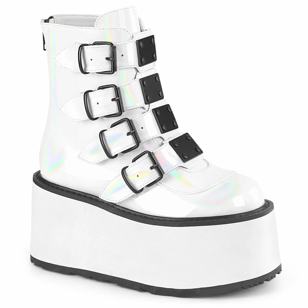 Demonia DAMNED-105 - Wht Holo Pat 3 Demonia DAMNED-105 - Wht Holo Pat
