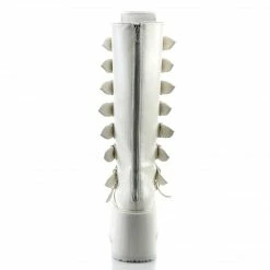 Demonia DAMNED-318 - Wht Vegan Leather 10 Demonia DAMNED-318 - Wht Vegan Leather
