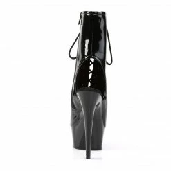 Pleaser DELIGHT-1016 - Blk Pat/Blk 10 Pleaser DELIGHT-1016 - Blk Pat/Blk