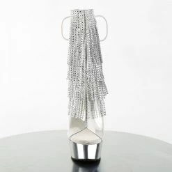 Pleaser Exotic Dancing DELIGHT-1017RSF - Clr-Slv/Slv Chrome 8 Pleaser Exotic Dancing DELIGHT-1017RSF - Clr-Slv/Slv Chrome