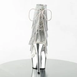 Pleaser Exotic Dancing DELIGHT-1017RSF - Clr-Slv/Slv Chrome 10 Pleaser Exotic Dancing DELIGHT-1017RSF - Clr-Slv/Slv Chrome