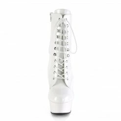 Pleaser Exotic Dancing DELIGHT-1020 - Wht Pat/Wht