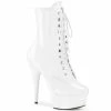 Pleaser Exotic Dancing DELIGHT-1020 - Wht Pat/Wht