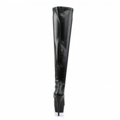 Pleaser DELIGHT-3000 - Blk Str Faux Leather/Blk Matte Exotic Dancing 10 Pleaser DELIGHT-3000 - Blk Str Faux Leather/Blk Matte Exotic Dancing
