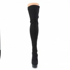 Pleaser Exotic Dancing DELIGHT-3003 - Blk Lycra/Blk Matte