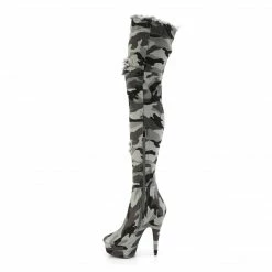 Pleaser DELIGHT-3005 - Camo Str Fabric/Camo Str Fabric