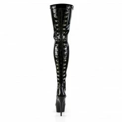 Pleaser DELIGHT-3063 - Blk Str Pat/Blk 10 Pleaser DELIGHT-3063 - Blk Str Pat/Blk