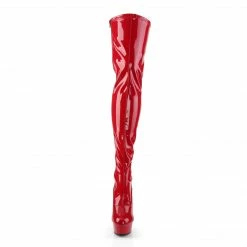 Pleaser DELIGHT-3063 - Red Str Pat/Red