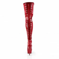 Pleaser DELIGHT-3063 - Red Str Pat/Red