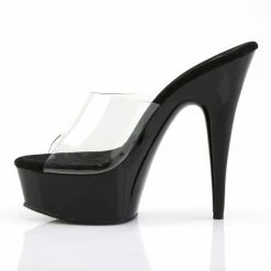 Pleaser DELIGHT-601 - Clr/Blk