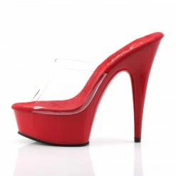 Pleaser DELIGHT-601 - Clr/Red