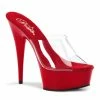 Pleaser DELIGHT-601 - Clr/Red