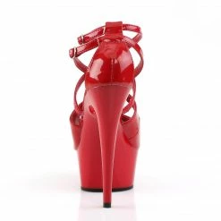 Pleaser Exotic Dancing DELIGHT-612 - Red/Red 10 Pleaser Exotic Dancing DELIGHT-612 - Red/Red