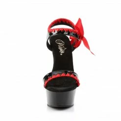 Pleaser DELIGHT-615 - Blk-Red/Blk 8 Pleaser DELIGHT-615 - Blk-Red/Blk