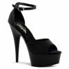Pleaser DELIGHT-618PS - Blk Potosoie/ Blk Matte