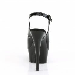 Pleaser Exotic Dancing DELIGHT-655 - Blk Pat/Blk