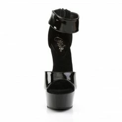 Pleaser Exotic Dancing DELIGHT-670-3 - Blk/Blk