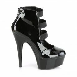 Pleaser DELIGHT-684 - Blk Pat/Blk 11 Pleaser DELIGHT-684 - Blk Pat/Blk