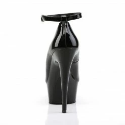 Pleaser DELIGHT-686 - Blk Pat/Blk