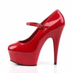 Pleaser DELIGHT-687 - Red/Red