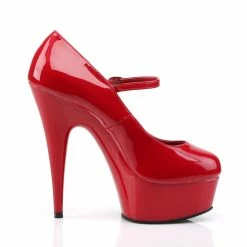 Pleaser DELIGHT-687 - Red/Red