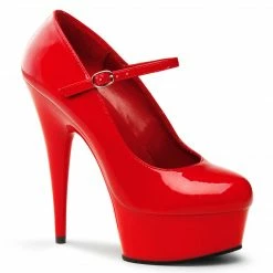 Pleaser DELIGHT-687 - Red/Red