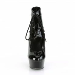 Pleaser Exotic Dancing DELIGHT-688 - Blk Pat/Blk 8 Pleaser Exotic Dancing DELIGHT-688 - Blk Pat/Blk