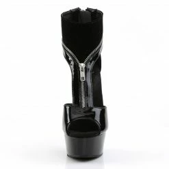 Pleaser DELIGHT-690 - Blk Pat-Lamy/Blk Exotic Dancing 8 Pleaser DELIGHT-690 - Blk Pat-Lamy/Blk Exotic Dancing
