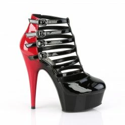 Pleaser DELIGHT-695 - Blk-Red Pat/Blk Exotic Dancing 11 Pleaser DELIGHT-695 - Blk-Red Pat/Blk Exotic Dancing
