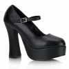 Demonia Party & Prom DOLLY-50 - Blk Vegan Leather